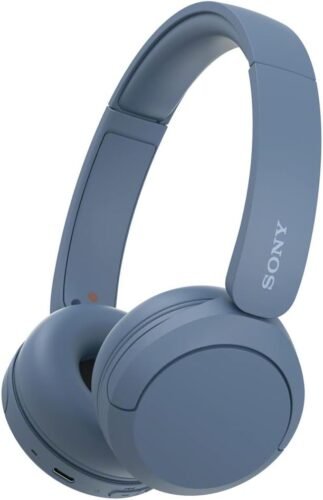 Sony WH-CH520 Wireless Headphones Bluetooth On-Ear Headset with Microphone,