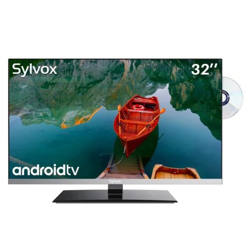 SYLVOX 32 Inch TV 12 Volt Smart TV FHD 1080P Digital Video Disc Player Built-in ARC