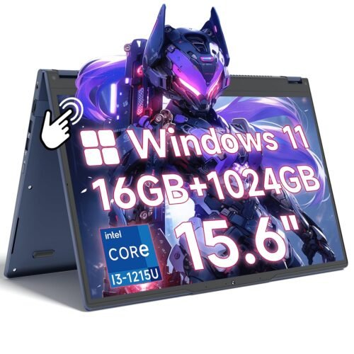 THEYETI 2 in 1 Laptop Convertible 15.6 Inch (16GB RAM, 1TB SSD), i3-