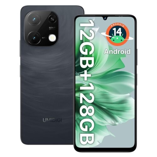 UMIDIGI G9C Android 14 Unlocked Cellphone,Octa-core 12GB +128GB Expand