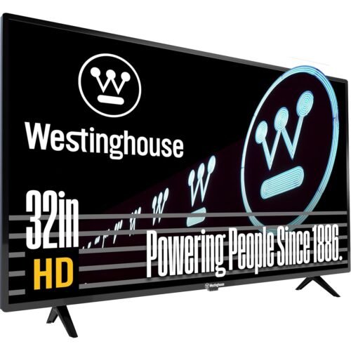 Westinghouse 32 Inch TV, HD LED Small Flat Screen Non-Smart Television, Works with Fire