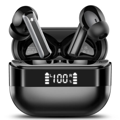 Wireless Earbuds, Bluetooth 5.4 Headphones with HiFi